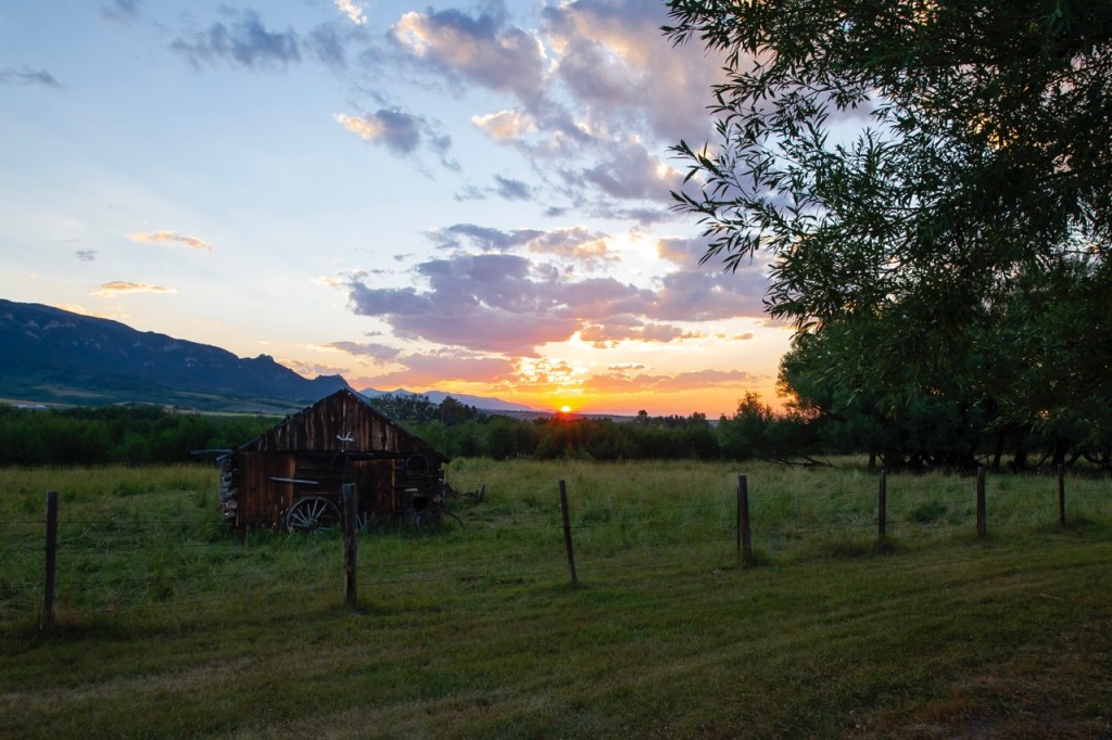 Barn Sunset